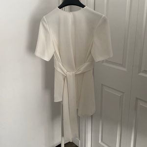 Zara Woman tie belted blouse